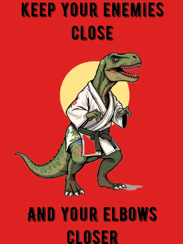 Bjj dinosaur trex Classic T-Shirt