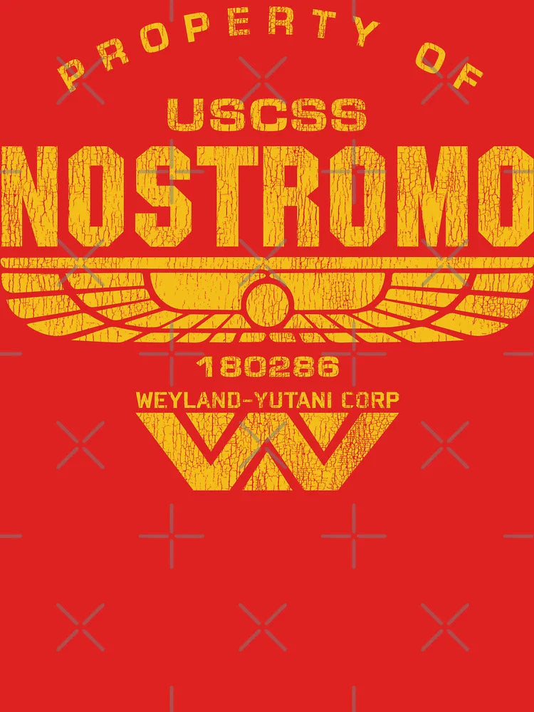 Property of USCSS Nostromo Dks Worn Classic T-Shirt