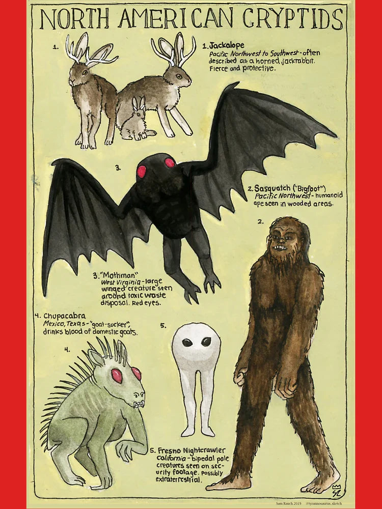 North American Cryptids Classic T-Shirt