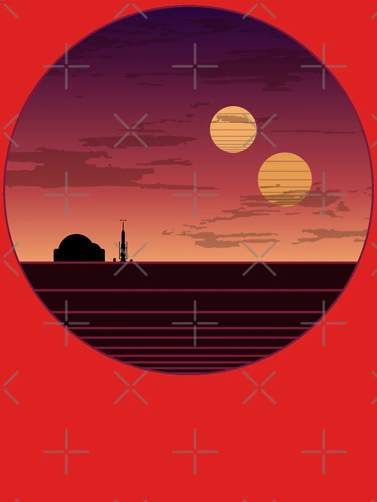 The Binary Sunset Classic T-Shirt