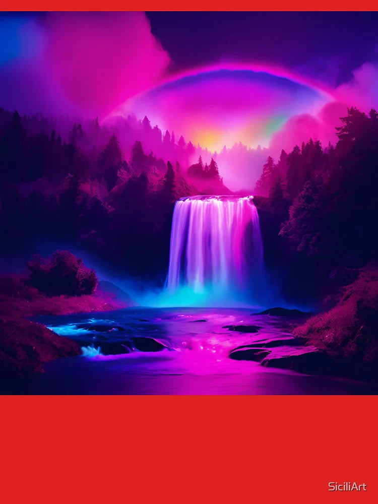Rainbow Melt Over Cloudsea Classic T-Shirt