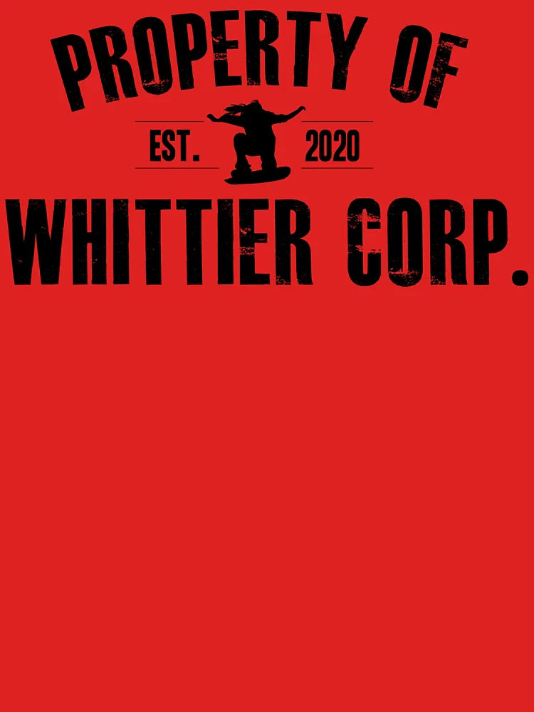 Property of Whittier Corp (Black) Classic T-Shirt