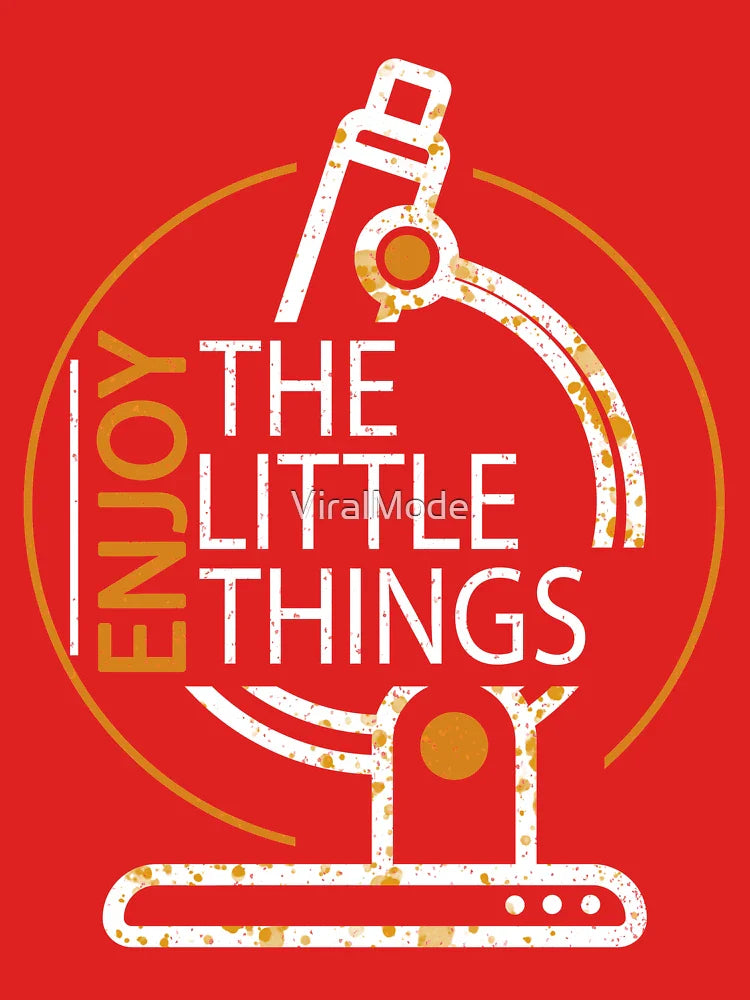 Funny Microbiology Enjoy The Little Things Science Classic T-Shirt