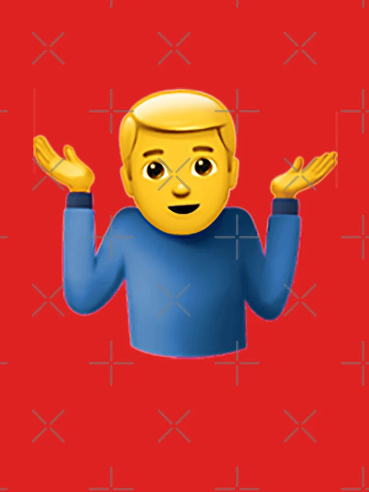 Man Shrugging Emoji Classic T-Shirt