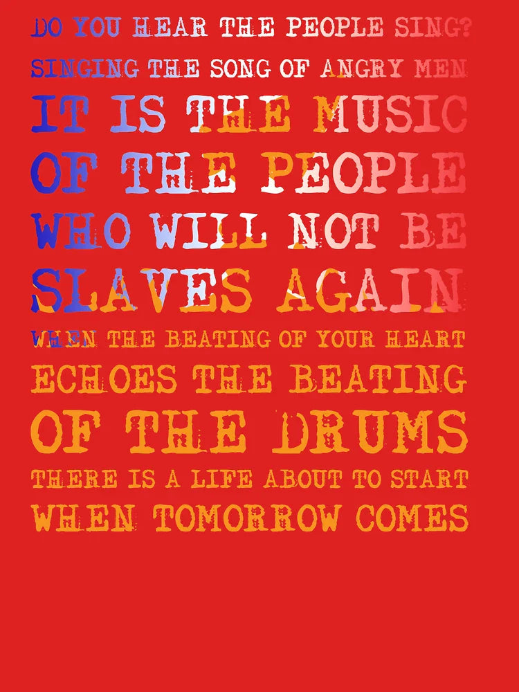do you hear the people sing music Classic T-Shirt