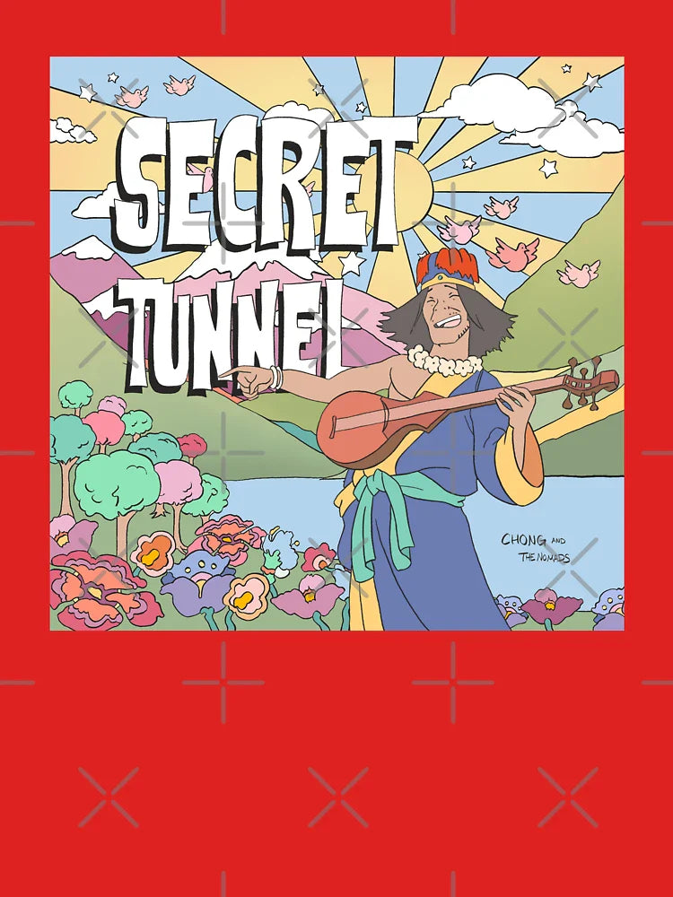 Secret Tunnel by Chong and the Nomads Album Cover Classic T-Shirt