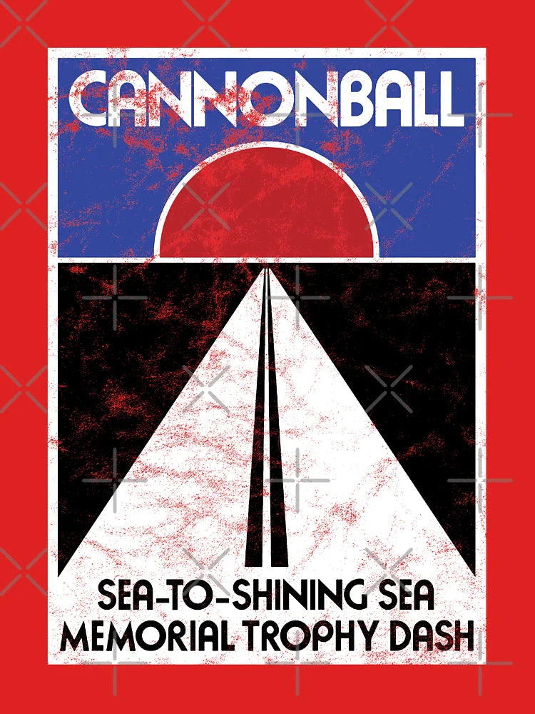 Cannonball Run (distressed) Classic T-Shirt