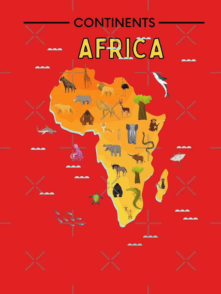 Love Africa continents Classic T-Shirt