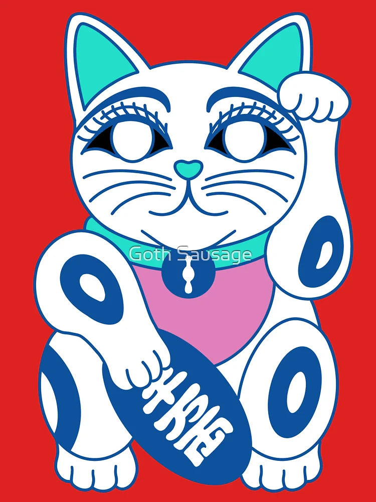 Lucky Ghost Cat Classic T-Shirt