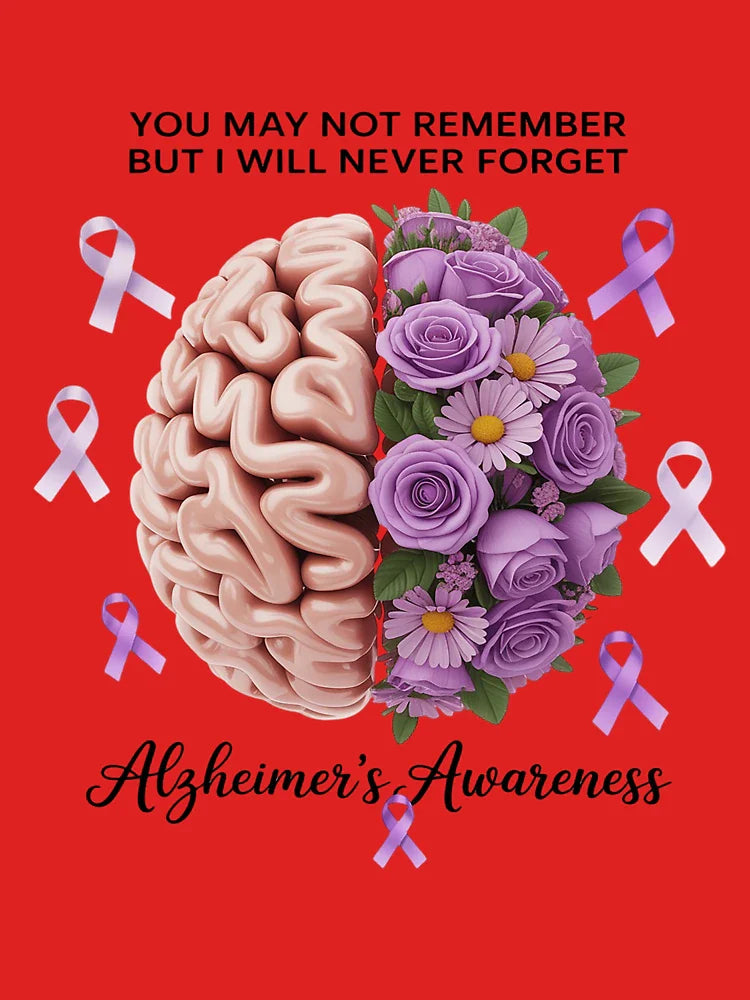 Alzheimer's Awareness You May Not Remember ALZ Dementia Classic T-Shirt