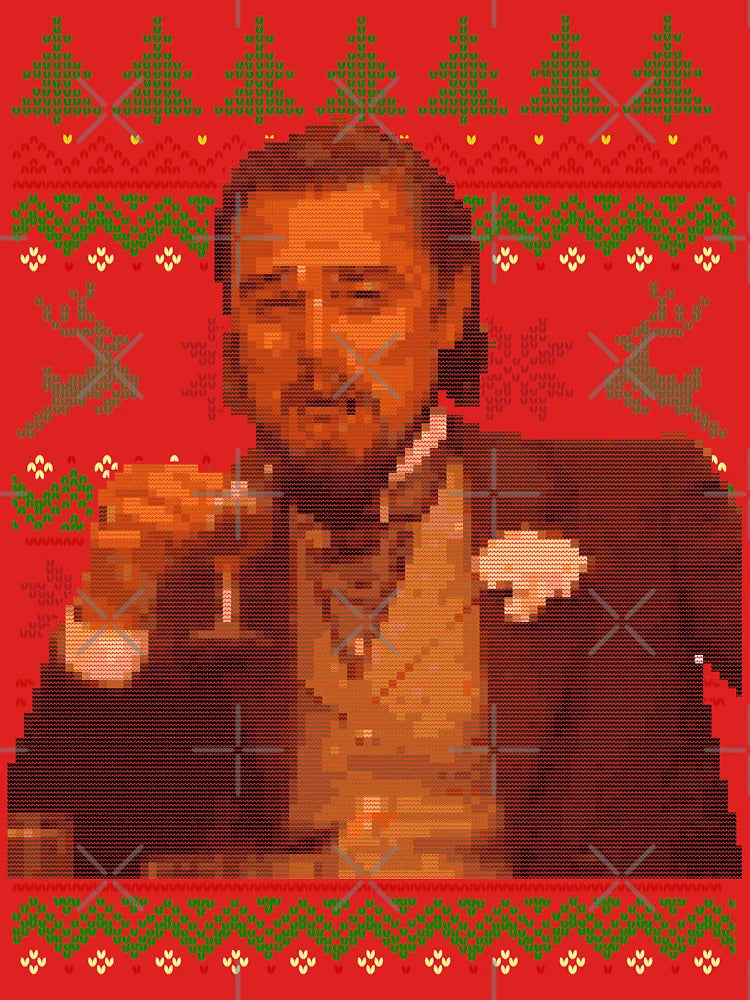 Dicaprio Drinking Meme - Ugly Sweater Classic T-Shirt