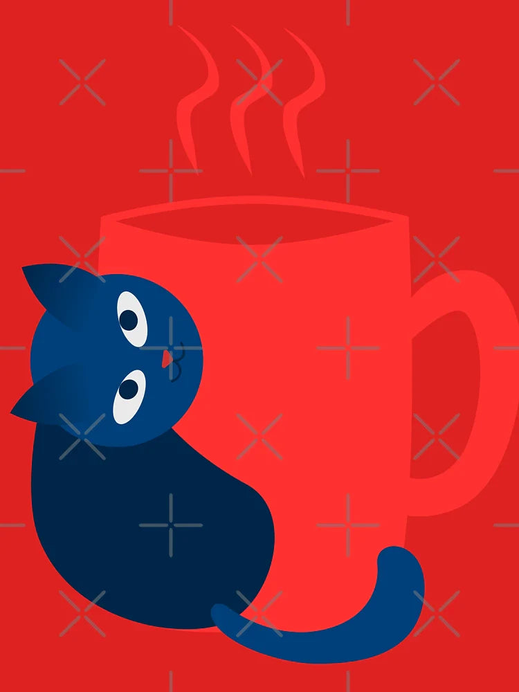 Cute Cat Coffee - Raloel  Classic T-Shirt