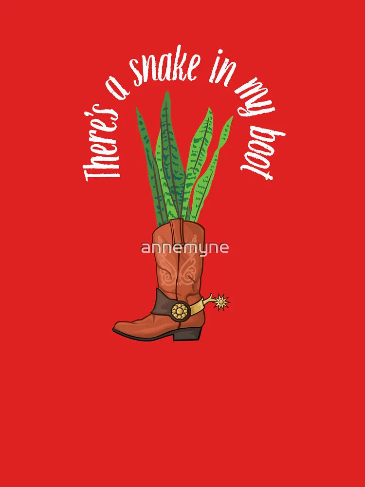 There's a Snake in My Boot | White Classic T-Shirt