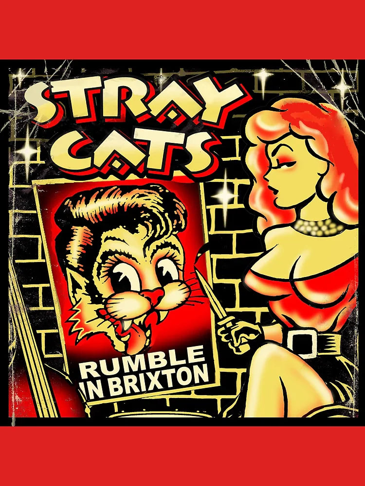 Stray Cats, Brian Setzer Classic T-Shirt