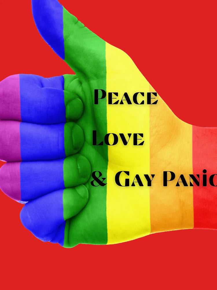 Peace Love & Gay Panic Classic T-Shirt