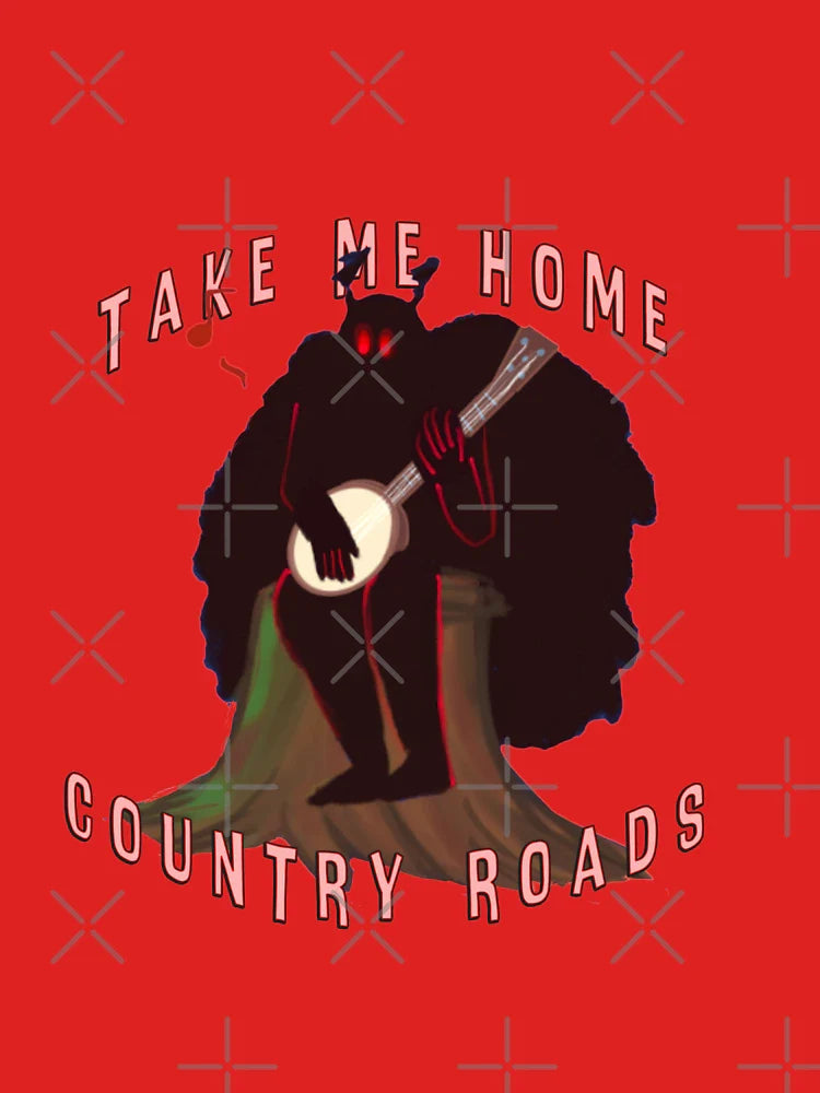 Mothman, Country Roads (but like he has a Banjo) Classic T-Shirt