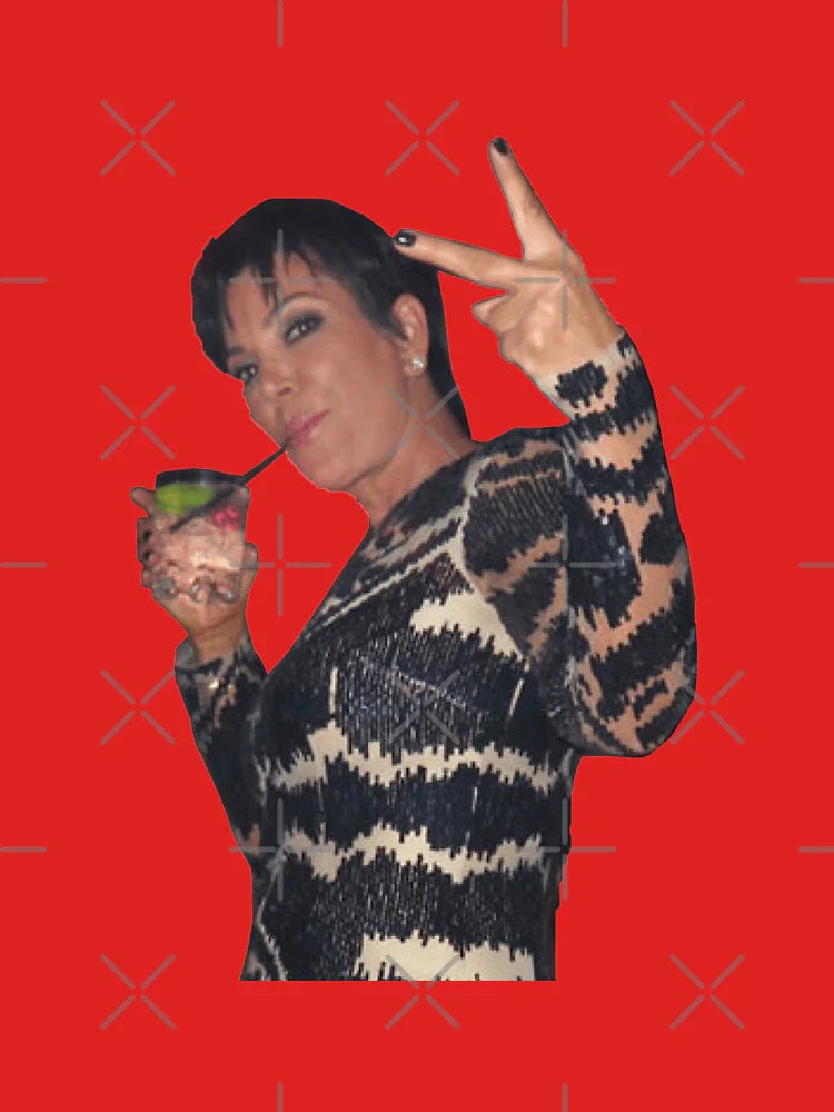 Kris Jenner Peace Sign Classic T-Shirt