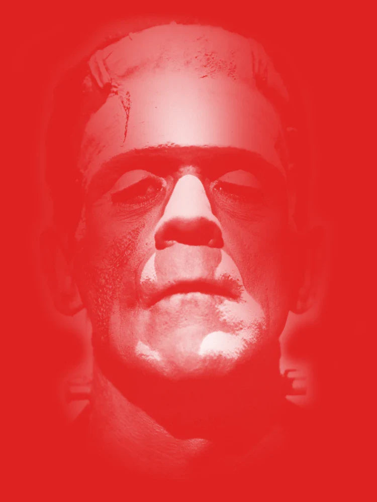 Frankenstein Monster Boris Karloff Face Classic T-Shirt