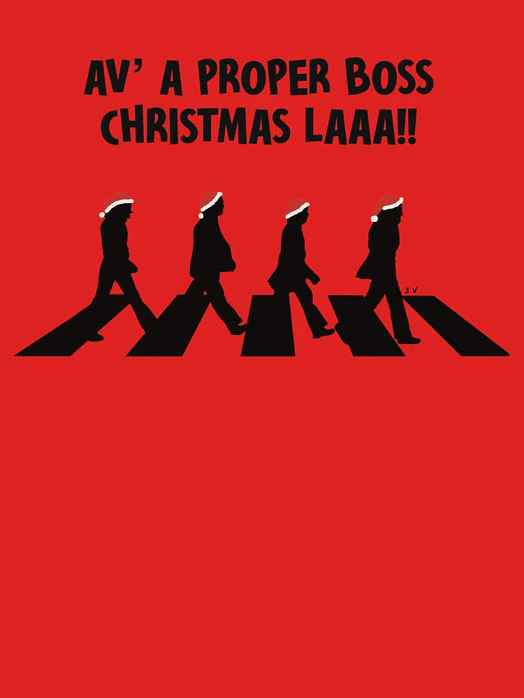 Scouse Christmas Card Jumper Classic T-Shirt