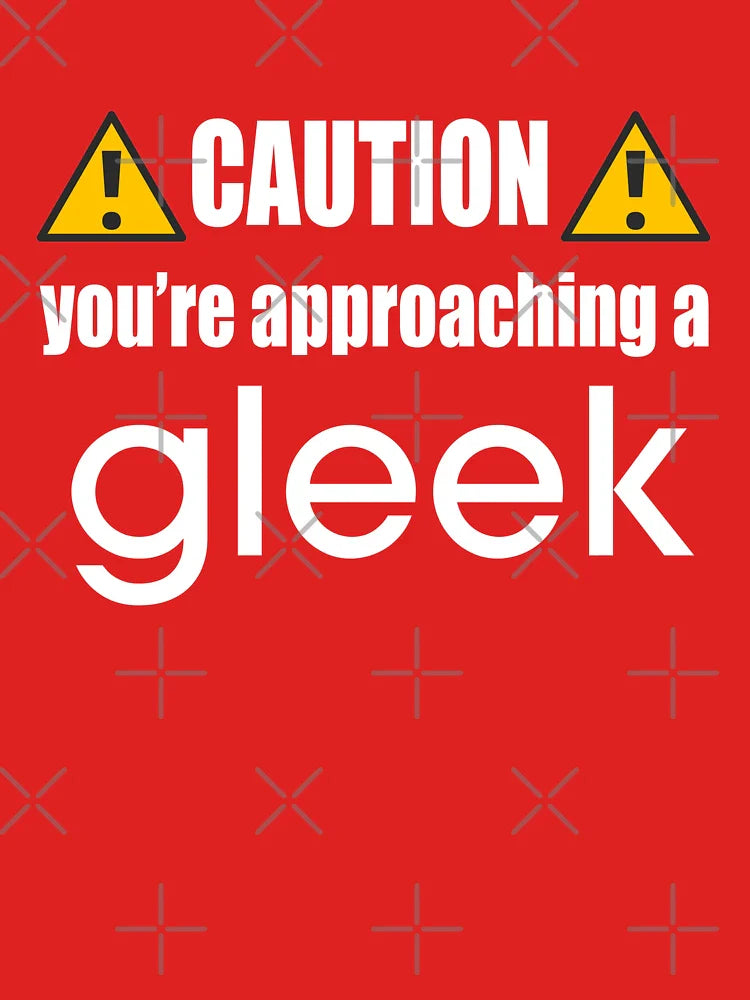Caution you're approaching a Gleek (Black) Classic T-Shirt