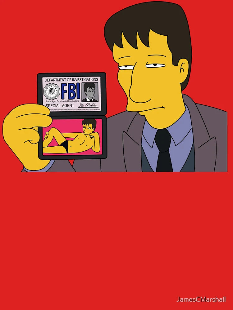 Agent Mulder FBI Classic T-Shirt