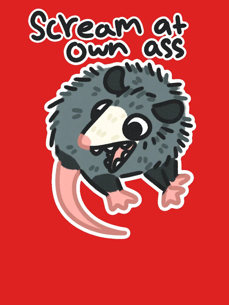 Scream at own ahh opossum Classic T-Shirt