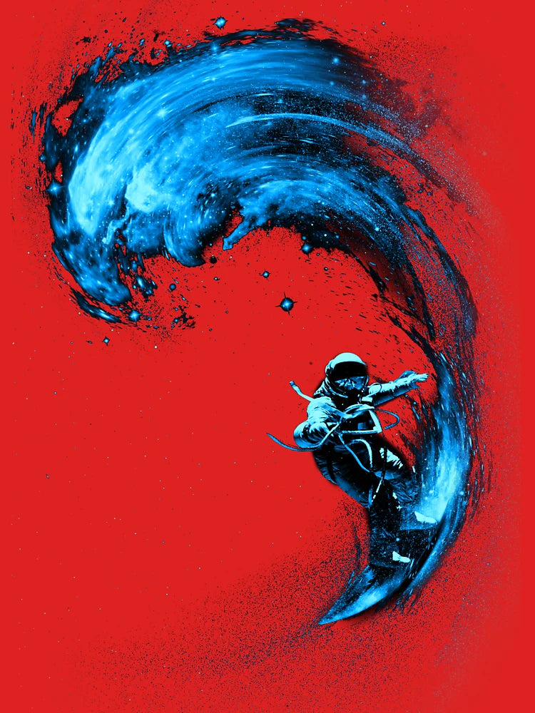 Space Surfing Classic T-Shirt