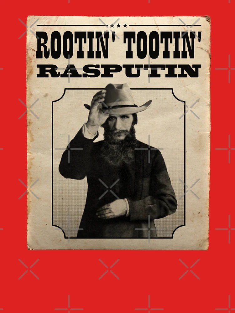 Rootin' Tootin' Rasputin Cowboy Poster Classic T-Shirt