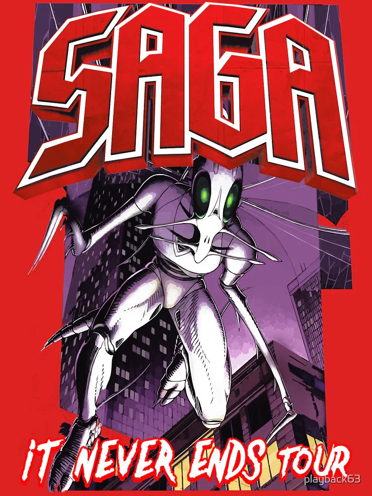 SAGA NEVER ENDS TOUR Classic T-Shirt