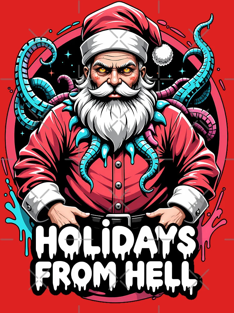 Holidays From Hell - Santa's Dark Side Classic T-Shirt