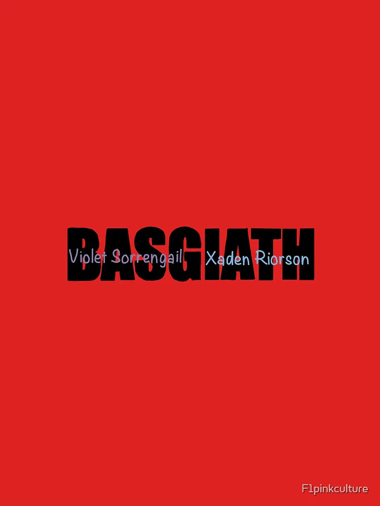 Basgiath - Violet Sorrengail and Xaden Riorson fourth wing  Classic T-Shirt