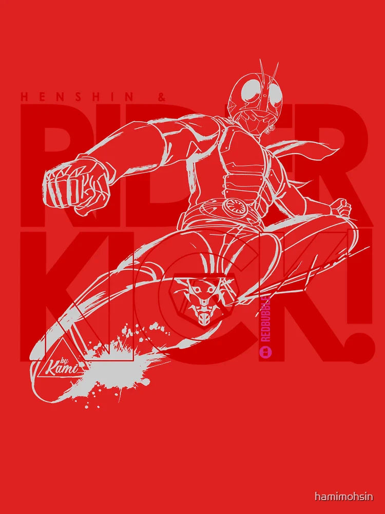 Hen-Shin & Rider Kick! Classic T-Shirt