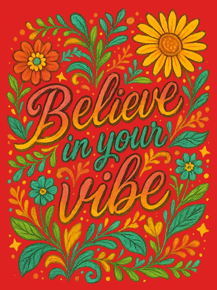 Believe in your vibe motivational inspiration Classic T-Shirt