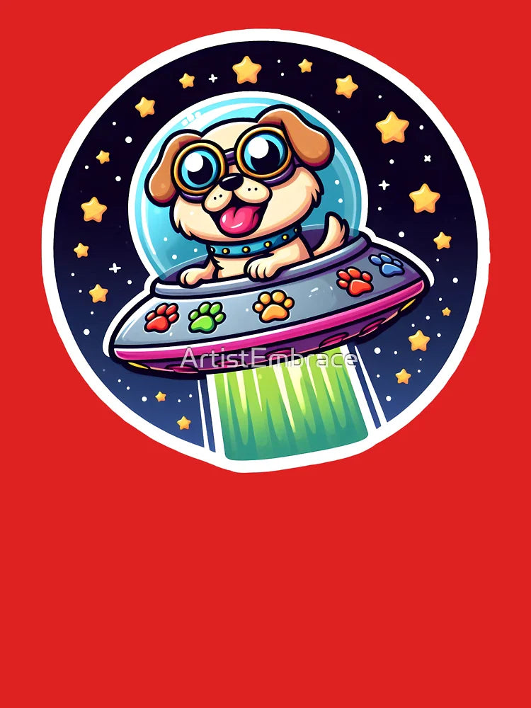 UFO Happy Puppy Classic T-Shirt