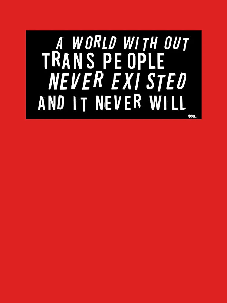 A world without trans people Classic T-Shirt