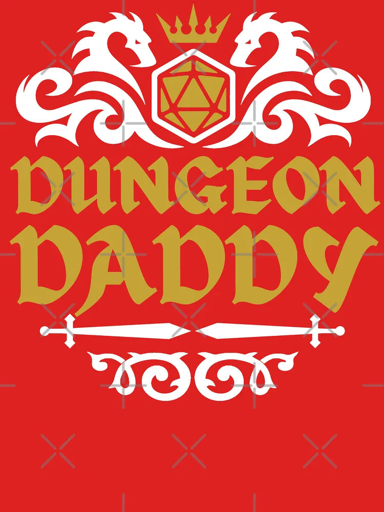 DND DAD, DUNGEON DADDY, Dnd fathers day, D&D dad Classic T-Shirt