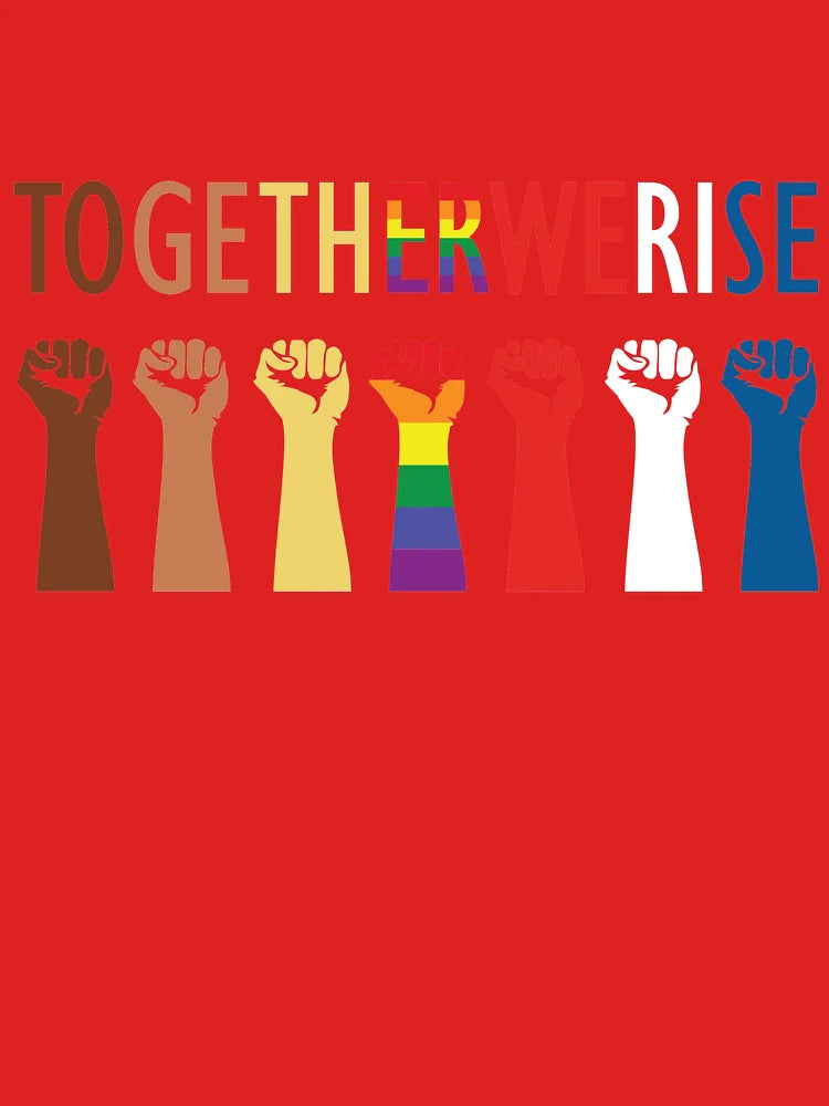 Together We Rise Unity Design Classic T-Shirt