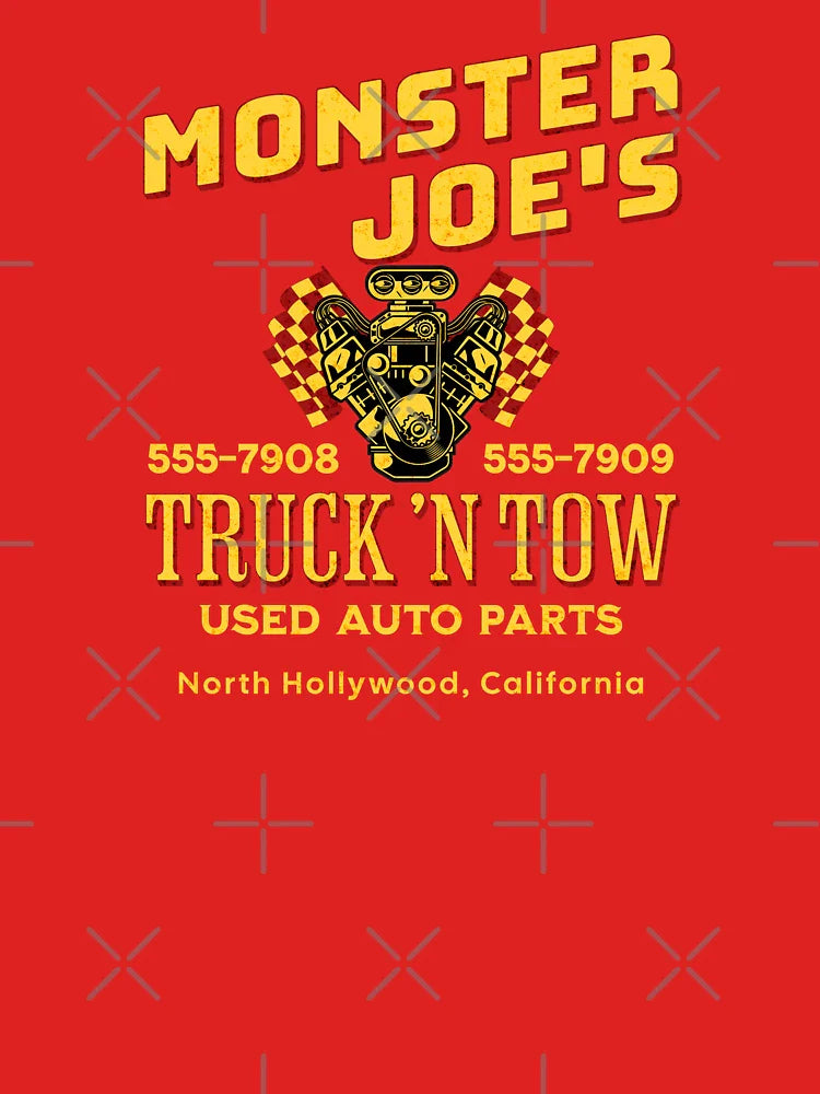 Pulp Fiction | Monster Joe's Truck 'n Tow Retro Movie  Classic T-Shirt
