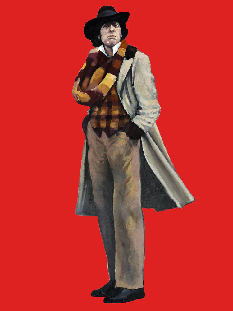 The 4th Dr Who: Tom Baker Classic T-Shirt