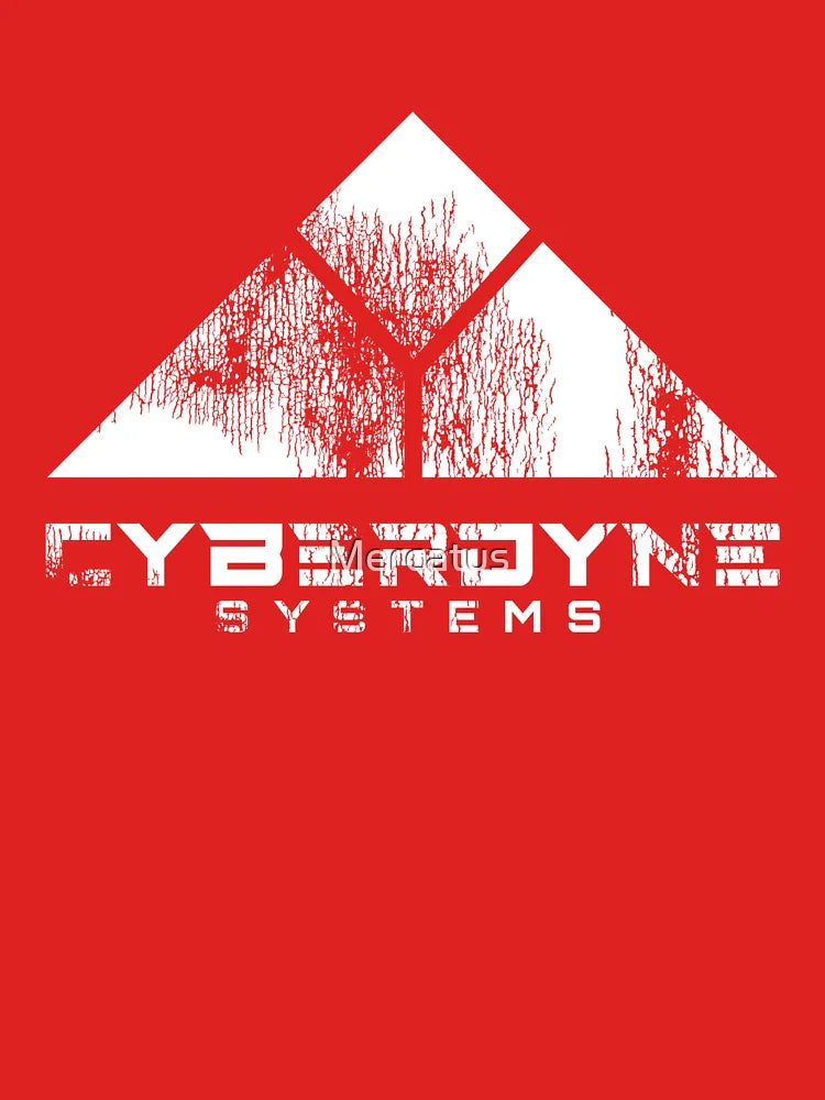 Worn Cyberdyne Logo (White) Classic T-Shirt