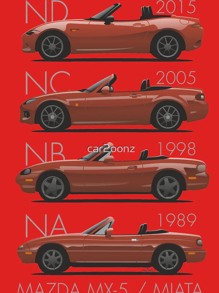 Mazda MX-5 evolution Classic T-Shirt