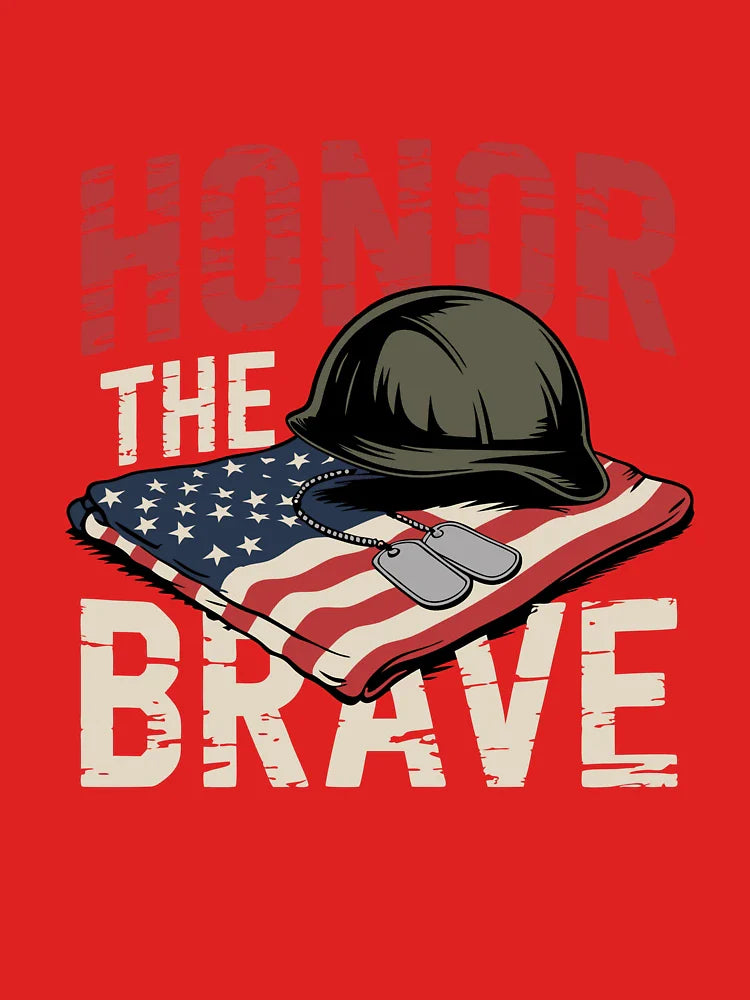 Honor The Brave - Remember and Respect Classic T-Shirt