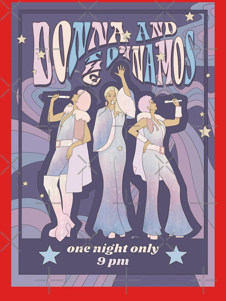 Donna and the Dynamos Concert Poster Classic T-Shirt