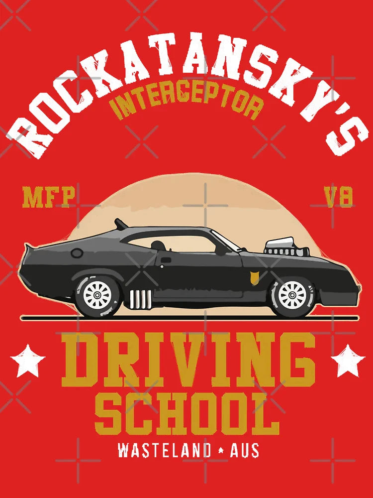 Gifts For Women Mad Max Rocktanskys Driving School Classic T-Shirt