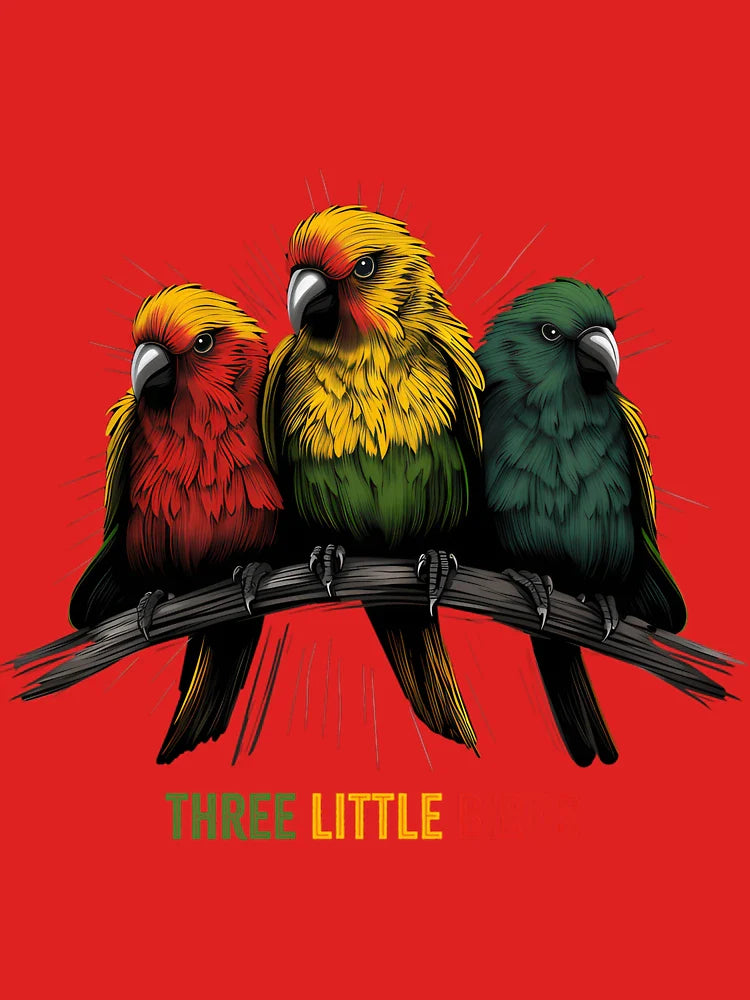 Three Little Birds Reggae Classic T-Shirt