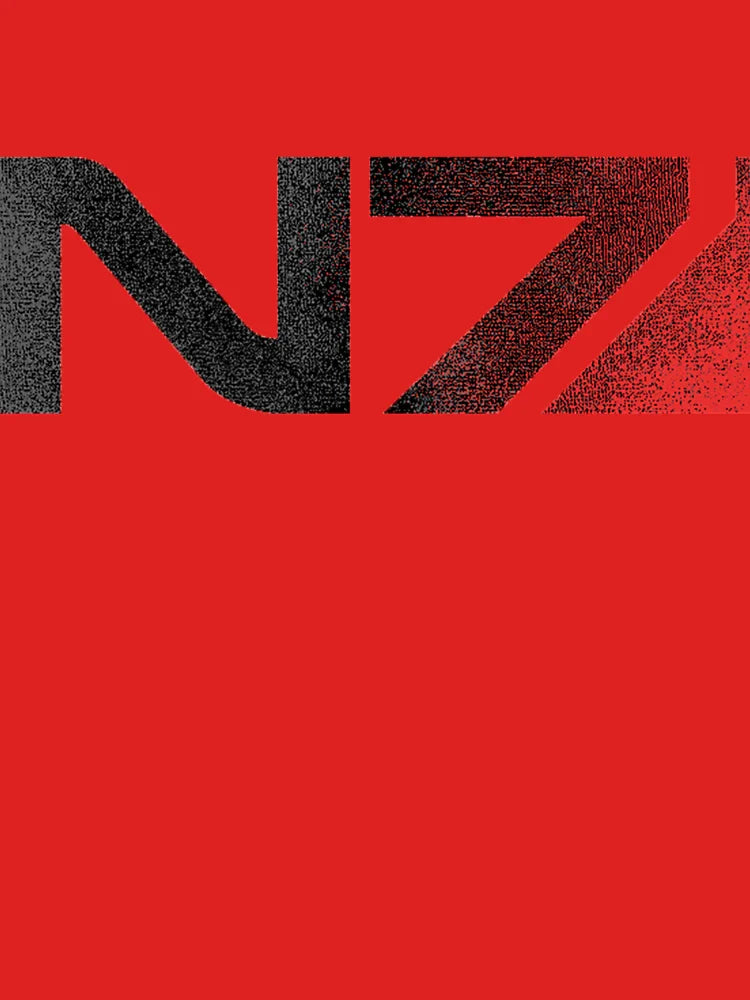 Mass Effect N7 Distressed Logo Classic T-Shirt