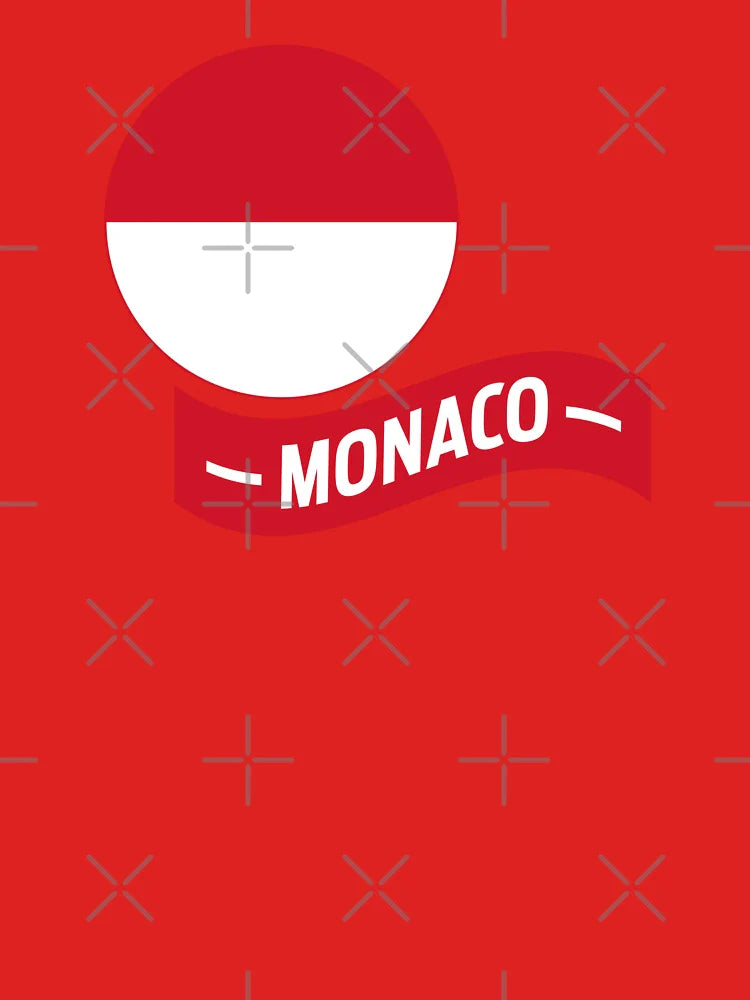 Monaco Flag Classic T-Shirt