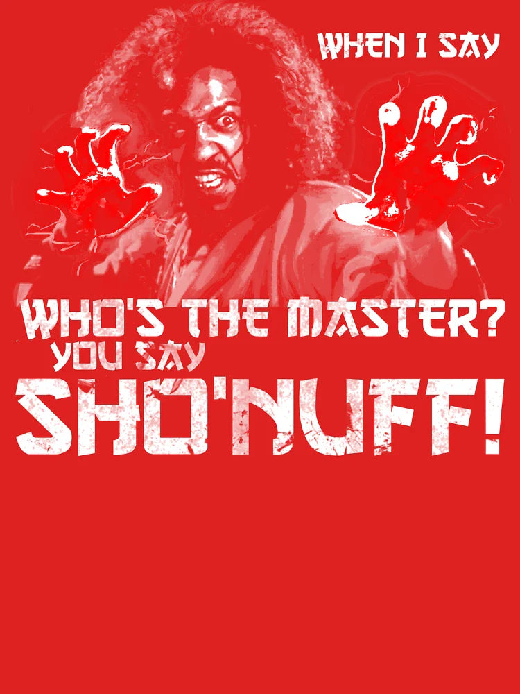 When I Say Who's The Master, You Say... Classic T-Shirt