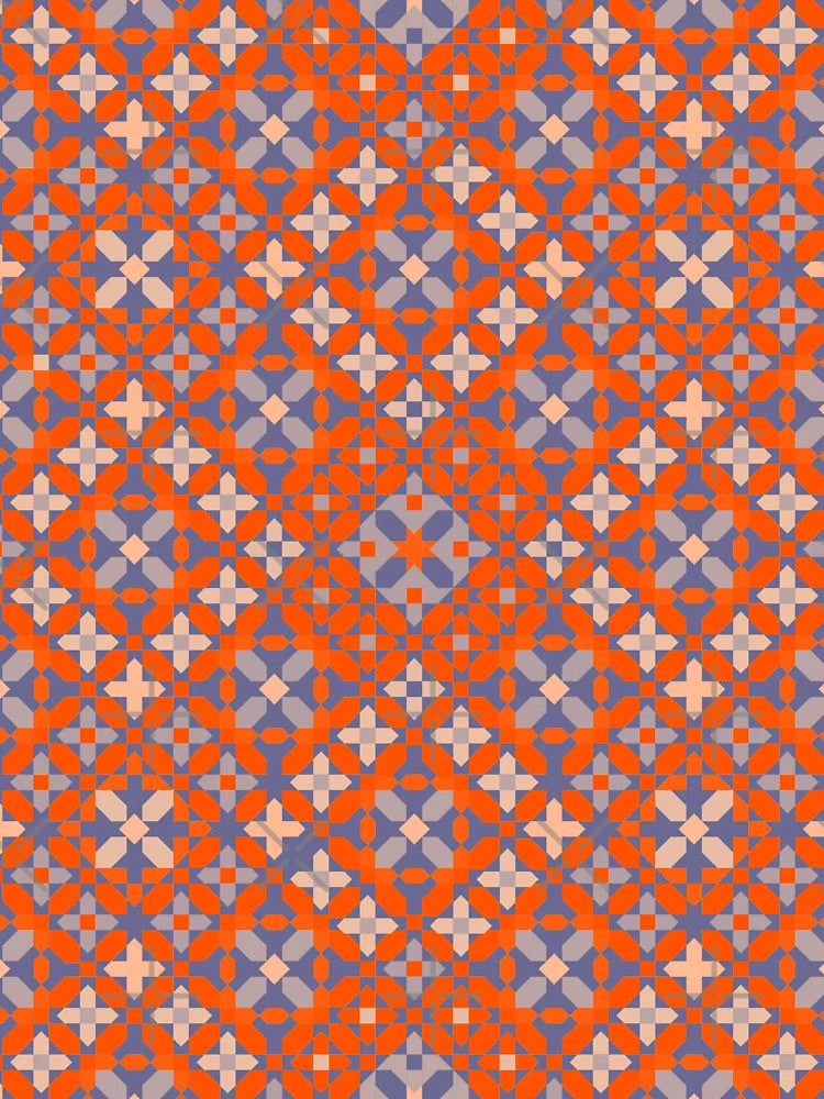Bright Stars on Orange Classic T-Shirt