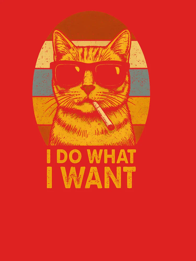 I do what I want cat funny cat lover Vintage Classic T-Shirt
